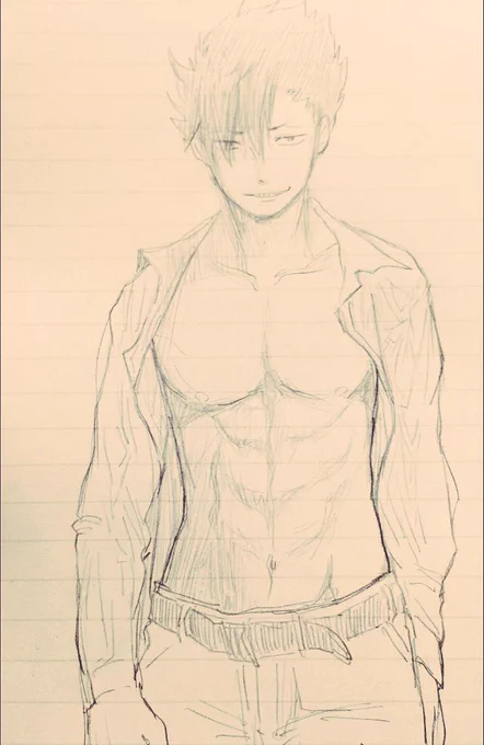 この練習の黒尾さんをどうにかクロ月にもっていこうとして失敗した結果 