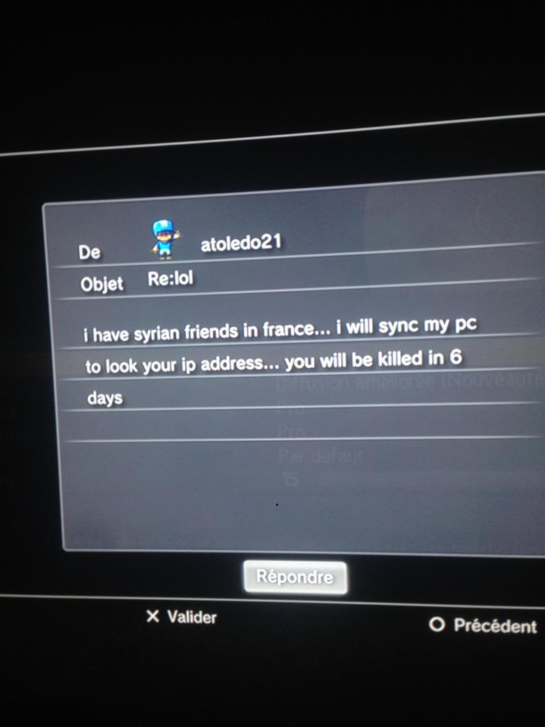SoidrouB's tweet photo. Mdrr j'ai taper un gars a fifa tellement méchamment qu'il a souhaiter ma mort :( http://t.co/UAmh9lC9mF