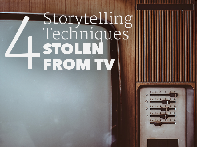 ChrisSagnet's tweet photo. 4 #Storytelling Techniques Stolen From TV http://t.co/MYJxHvptzA via @vintagebooklife #amwriting http://t.co/C5Ek74iuta