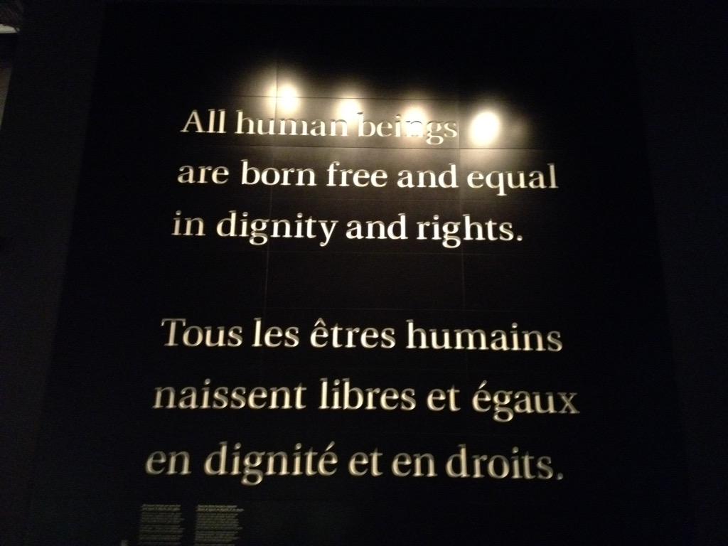 A visit to #Winnipeg wouldn't be complete without visiting the #canadianhumanrightsmuseum