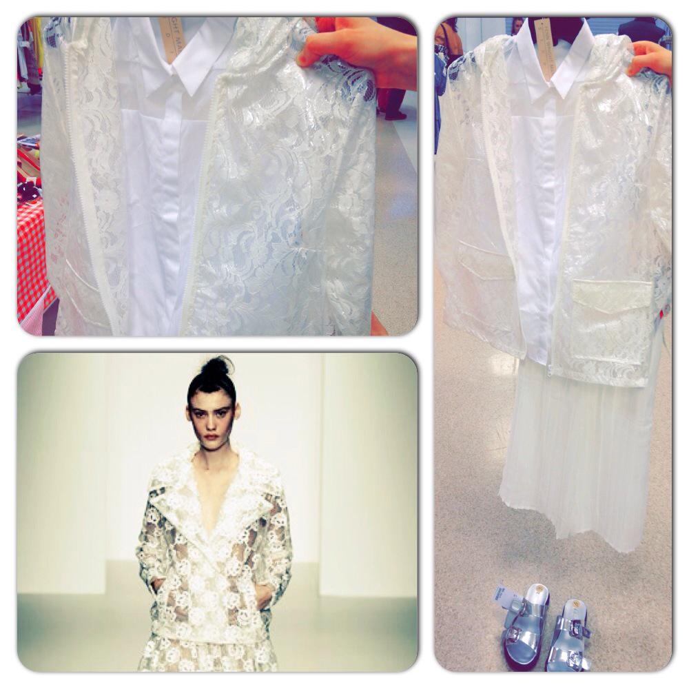 RoxanneDublin's tweet photo. Waterproof fashion! Found this sheer lace print rain mac in @TKMaxx_IE @bridgewatersc v-Simone Rocha #tkmaxxtreasure http://t.co/TPUZL2zg5i