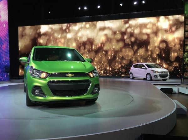 Help us welcome the next big thing in small: the 2016 #ChevySpark, fresh off its #NYIAS debut: pbxx.it/cYu88w