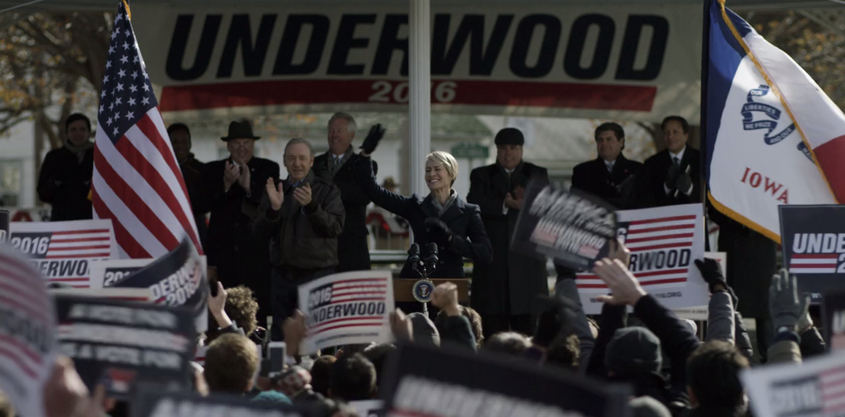 "Together, they rule an empire without heirs. Legacy is their only child." #HouseOfCards