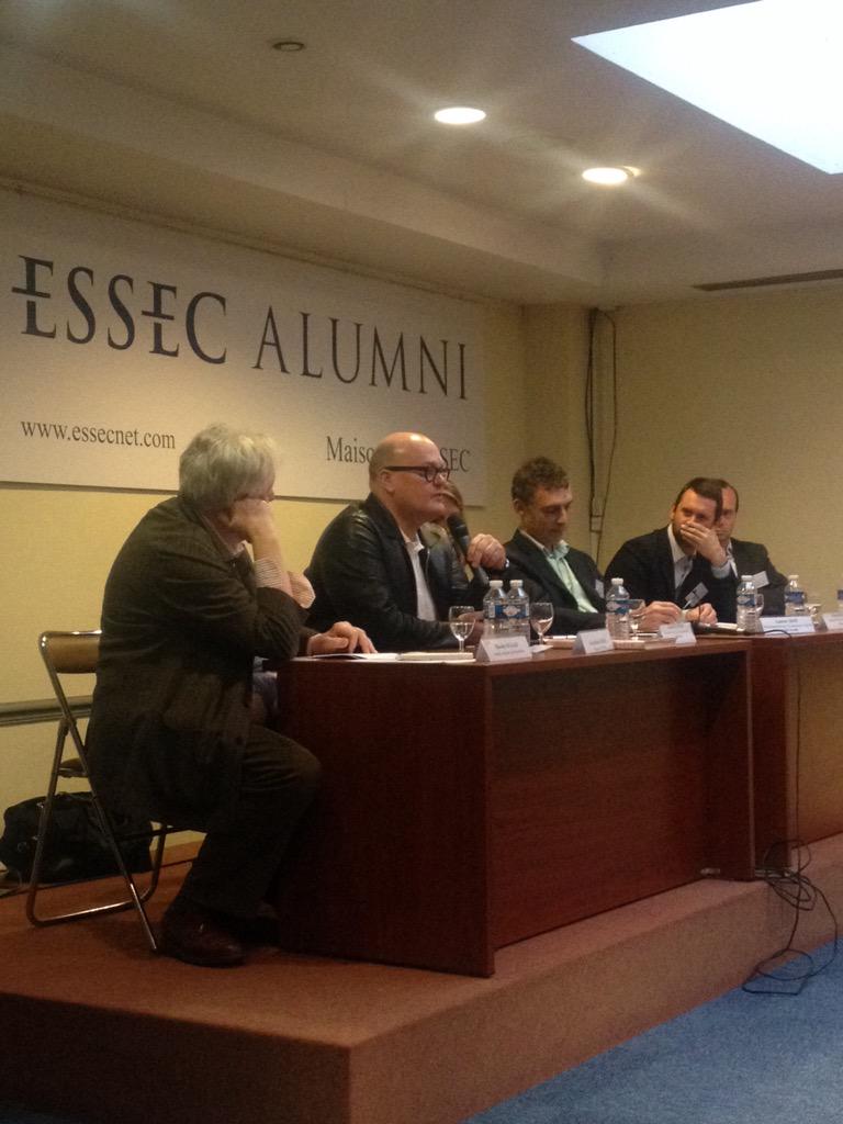 StephMezin's tweet photo. #ConfEssec @essecalumni L'évolution du business modele de la gastronomie! http://t.co/p3N4YlVBuN