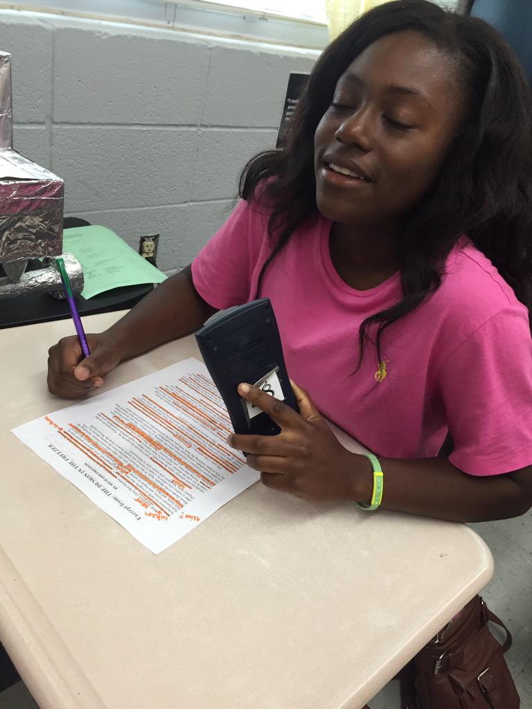 tannergwilson's tweet photo. caught Jada trying to get the right answer @JadaFanpage101 http://t.co/IcaTEOkn3J