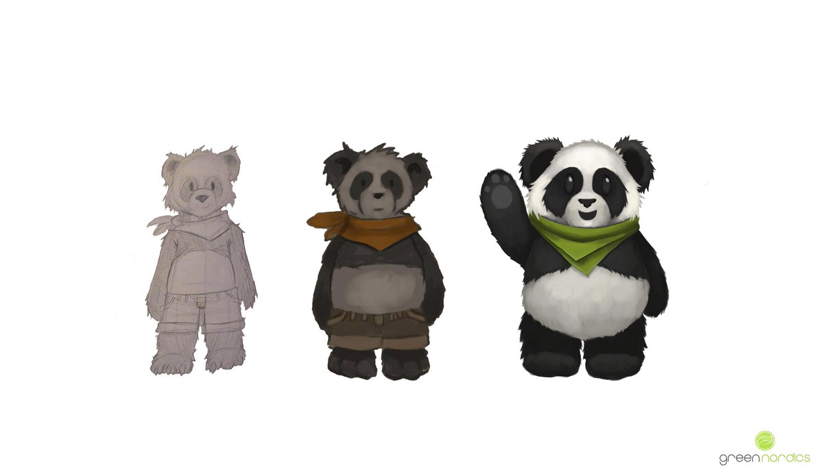 GreenNordicsAS's tweet photo. Har du hørt om #miljøklubben? En barnebok om miljø til barn. Dette er hovedkarakteren i boken, pandaen Noah! http://t.co/9xCw1DQm0z
