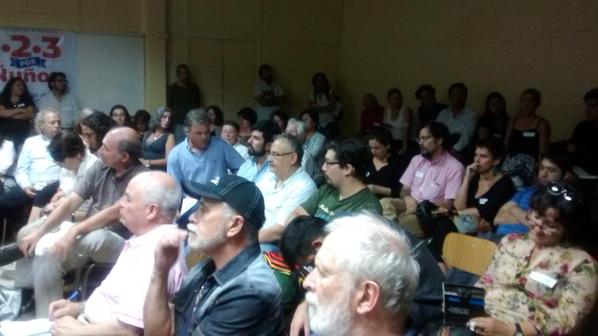 EErlandsen's tweet photo. Buenas tardes Ñuñoa. Ya es hora de democracia. :) http://t.co/32hXMDpb3k