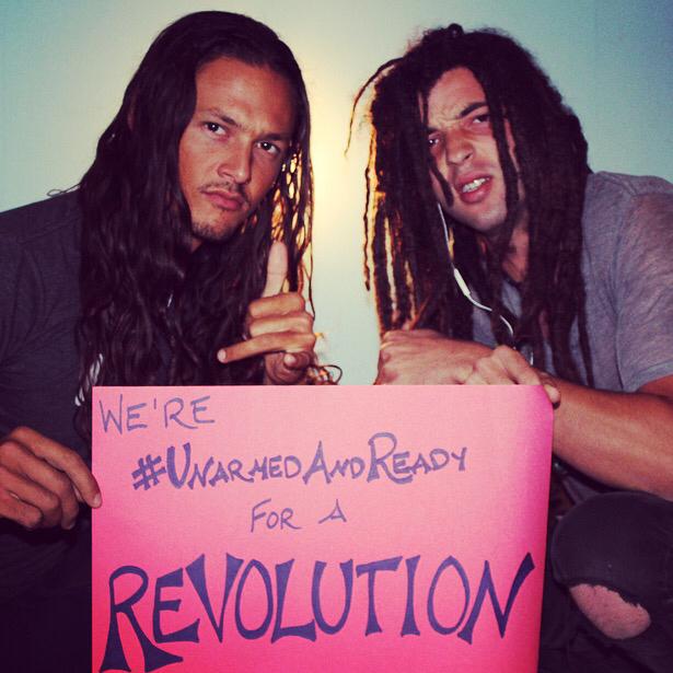 #UnarmedAndReadt for #Revolution