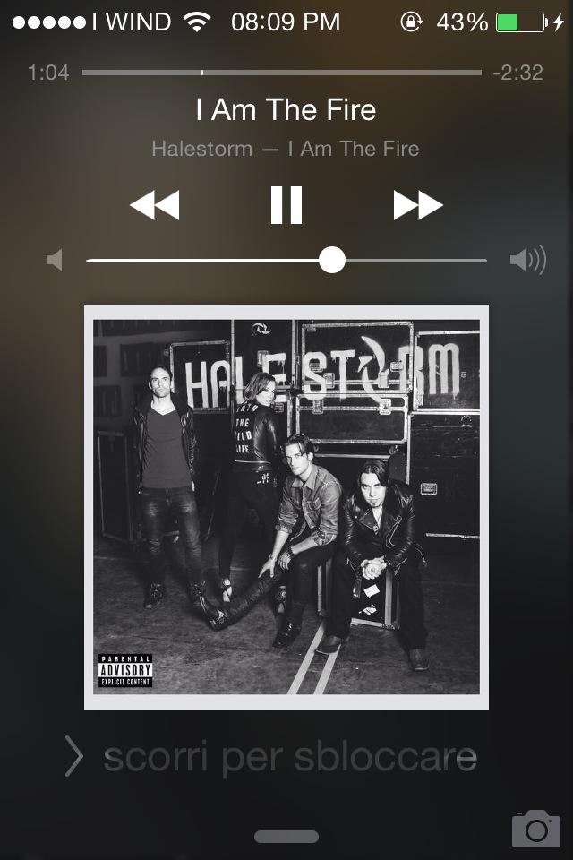 paramorediaries's tweet image. can't stop listening to it! so damn inspiring, you guys are everything to me! @Halestorm #IAmTheFire 🔥