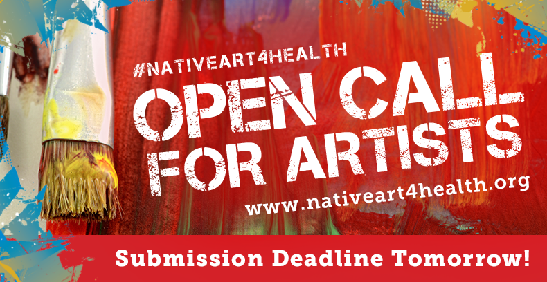 kauffmaninc's tweet image. Submissions due tomorrow:nativeart4health.org #NativeArt4Health #ndnart