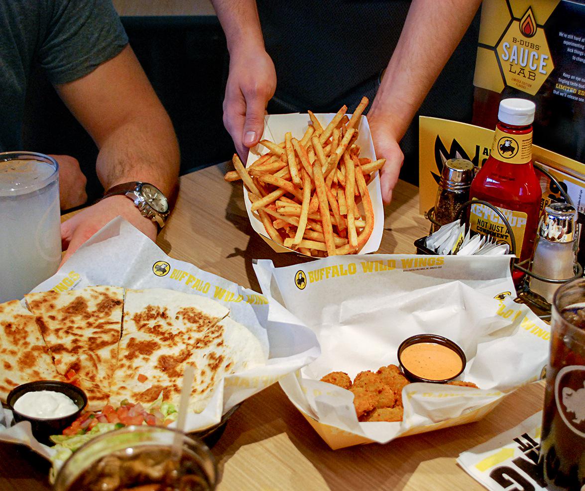 Wings And Fries Basket