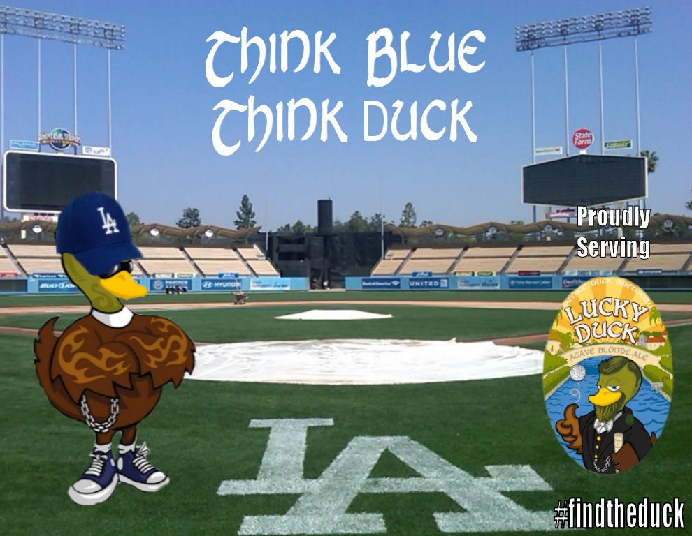 Find the #LuckyDuck at #LosAngeles #DodgersStadium this upcoming season. Let's go <a href="/Dodgers/">Los Angeles Dodgers</a>! #Dodgers #baseball