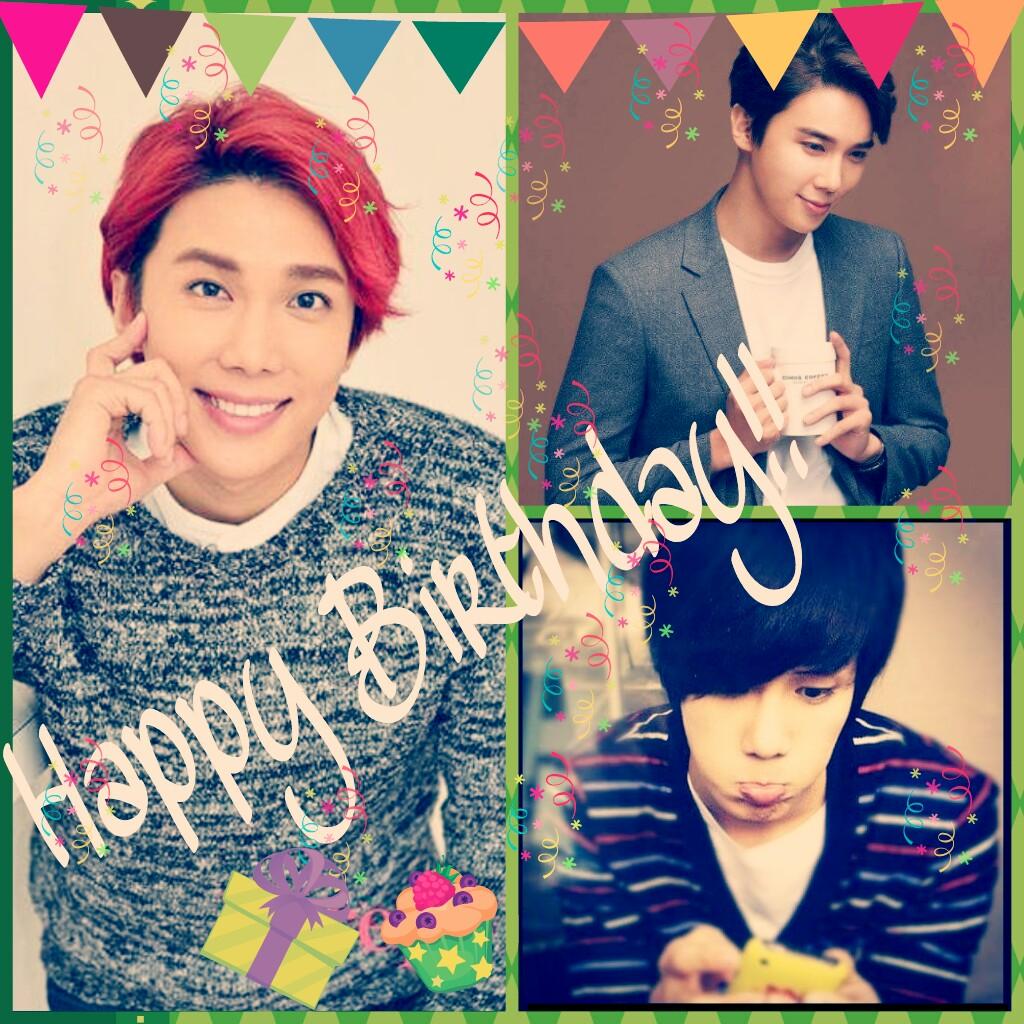   HAPPY BIRTHDAY PARK JUNG MIN!!  Gracias por todo ...  