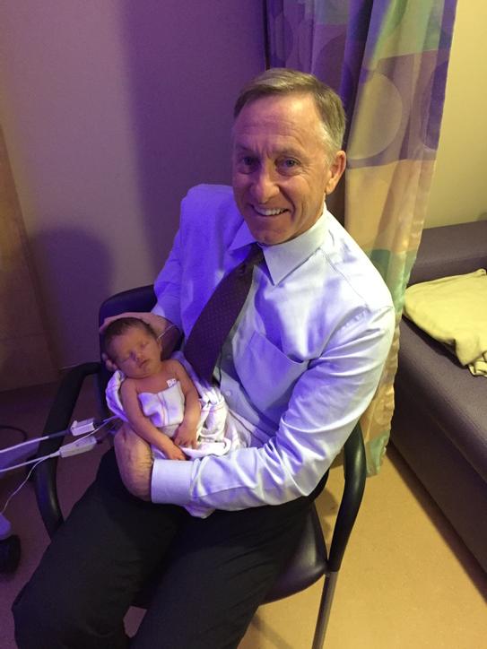 Welcome Mesa's newest resident, Charlie Assante (also grandchild #4). #NextMesa