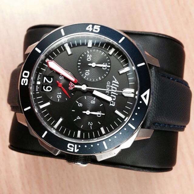 alpina seastrong diver 300 chronograph big date