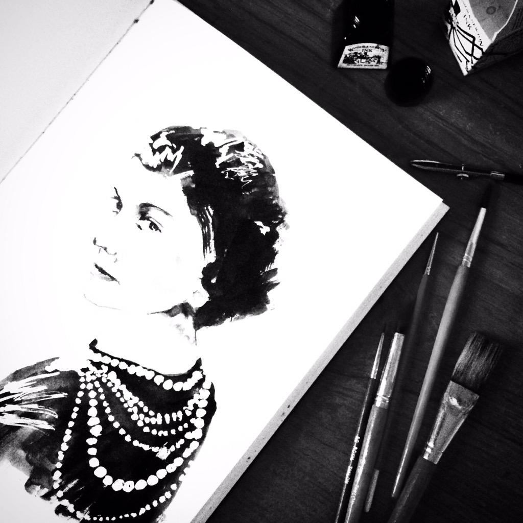 Fashion fades, only style remains the same.
- Coco Chanel <a href="/CHANEL/">CHANEL</a> #fashion #illustration