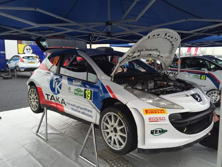 SVrally's tweet photo. #FIAERC @CircuitIreland - Costenaro / Ometto - #Peugeot 207 S2000 @deltarally1 . #TheCircuit http://t.co/9BcCxq95xt