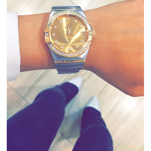 SwissLuxe's tweet photo. Omega Constellation 2 tone with factory diamonds #Swissluxewatches #omega #luxury #timepieces http://t.co/Vz0ea4iwh0