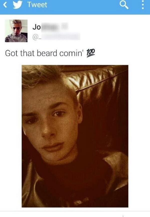 Oh yeah looks pretty wild! Put the Gillette away mate, you're going to need a hedge trimmer to maintain that beast!