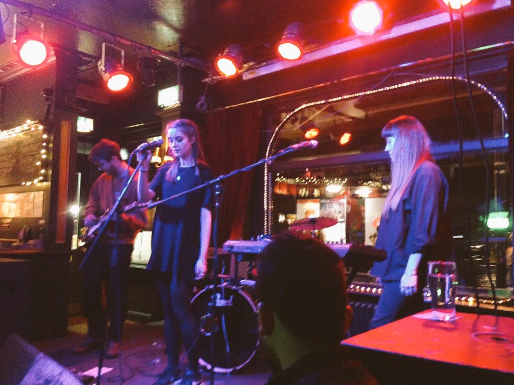 watching LEES nail it at the Monarch, Camden