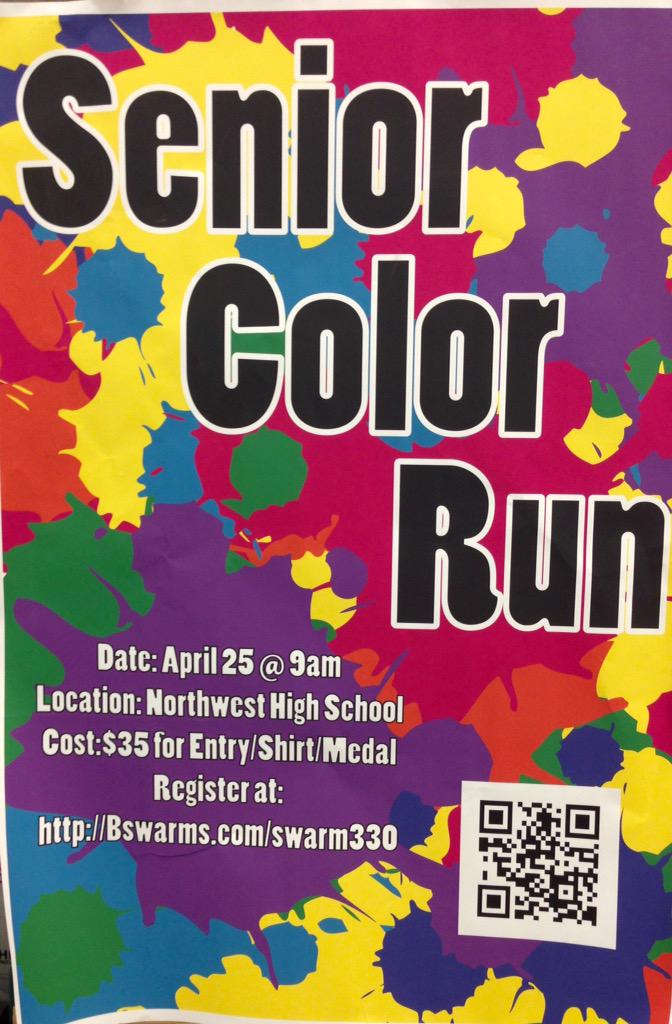 KristinBLivin's tweet photo. Signed up for the #NHSColorRun! 😁See y'all out there 4/25! Sign up now @ http://t.co/ox6UOpXE6J #nhs1415❤️💛💙💚💜 http://t.co/r7ohOWGb6J
