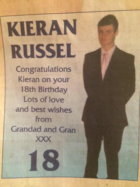 Happy birthday to <a href="/KieranRus5l/">Kieran Russel</a> from all the PTFC members #dressedforcourt #ladiesman #topplayer