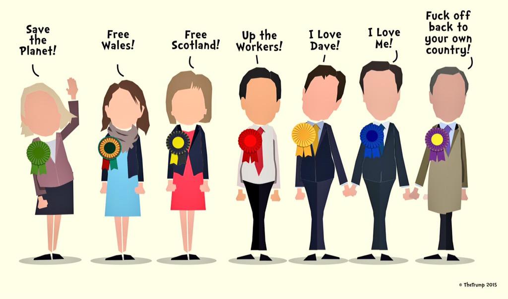 LizzieHarvey's tweet photo. I enjoyed the entertainment of that. Not sure how much new I learnt. But here is a basic, visual recap #LeadersDebate http://t.co/33maGVnLfv