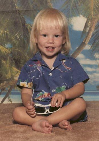 TheCFBguys's tweet photo. Second, Justin ( @JustinNicholasT ). Voted best hair at his daycare. Did we mention this surfer is single? #TBT http://t.co/TBwBkSDsjj