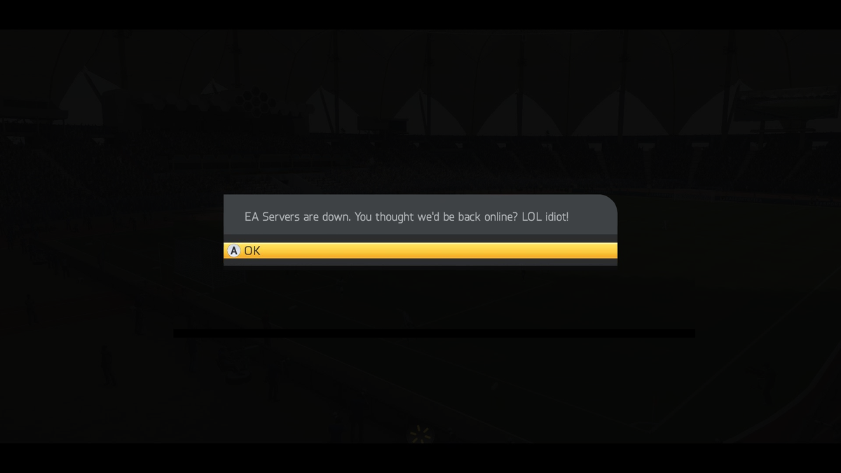 MattHDGamer's tweet photo. EA Servers http://t.co/LrNhb9eig5