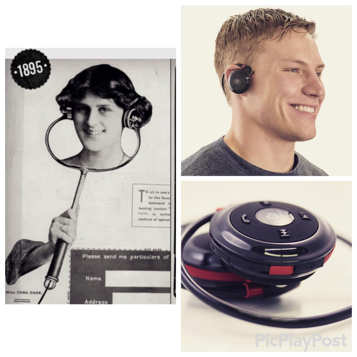 We've Come a LONG Way Since 1895 :) Make History! Buy ur Swage Sport @ amzn.to/1vA4qki #UltimateWorkoutPhones
