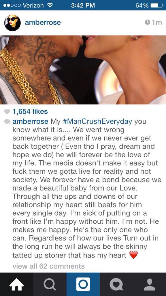 Social_couture_'s tweet photo. Shout out to Amber Rose for being real🎌 http://t.co/gu4q2Be8xY