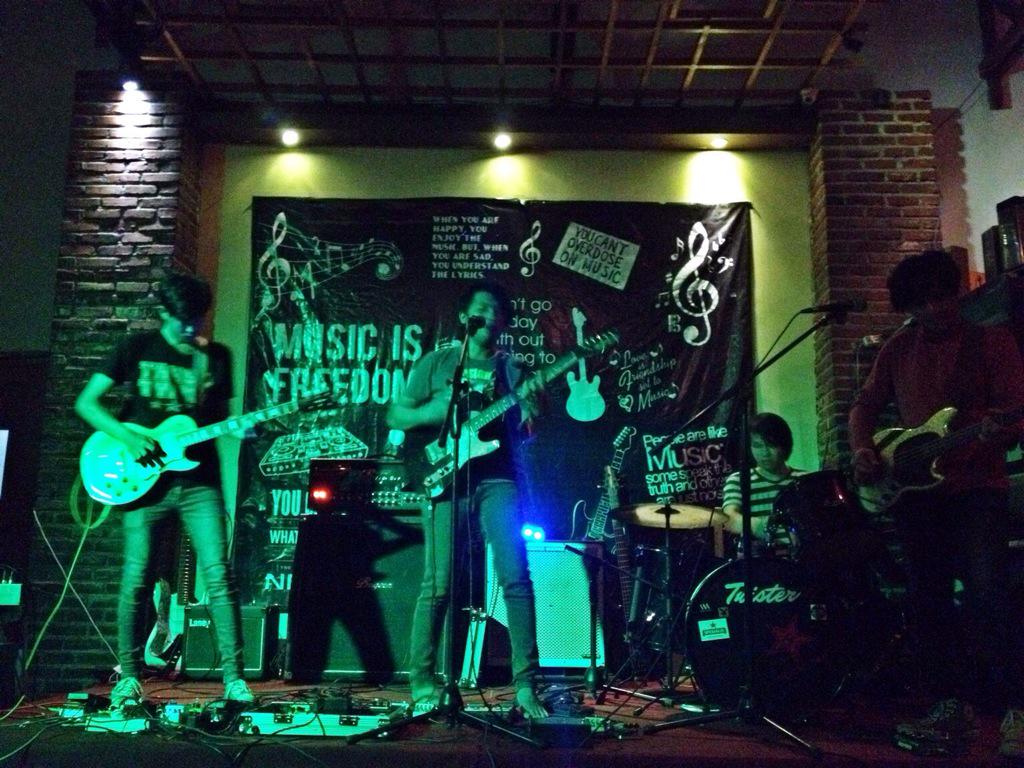 Last Nite at Cabana, good job Ironic..