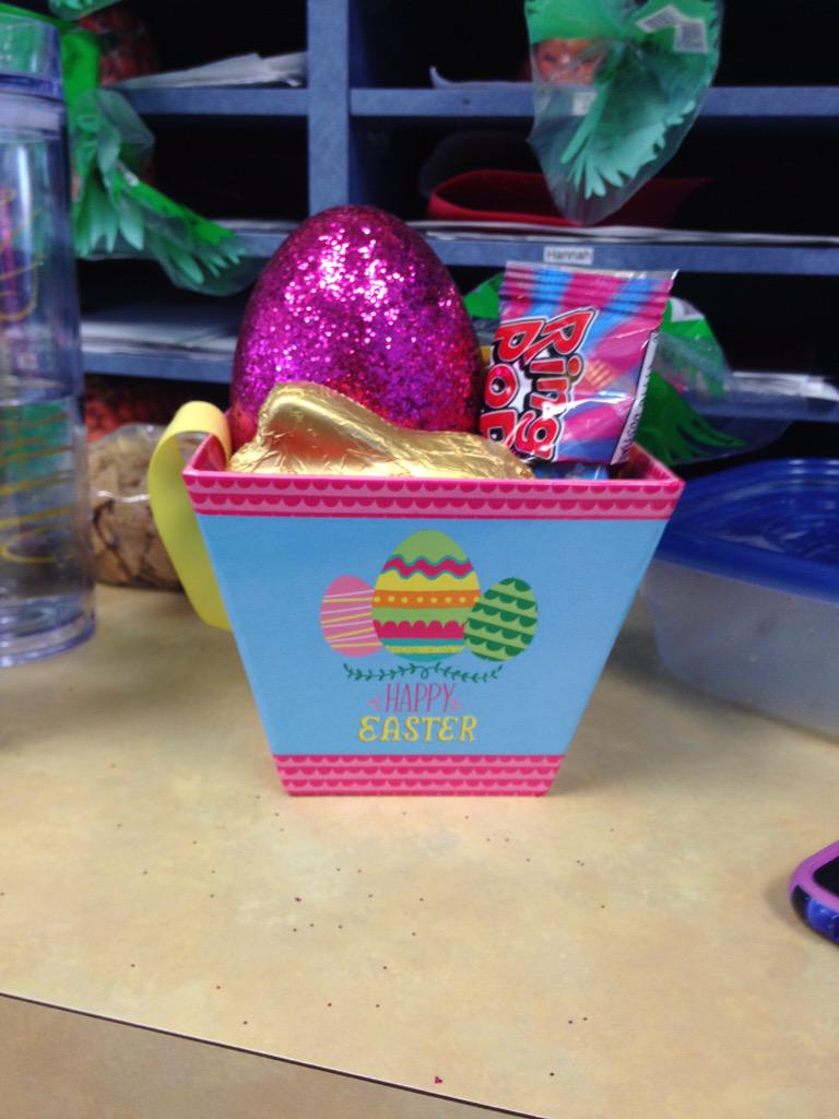 kaytealane's tweet photo. Easter treats from one of my babies 😍 http://t.co/lv6mNub79o