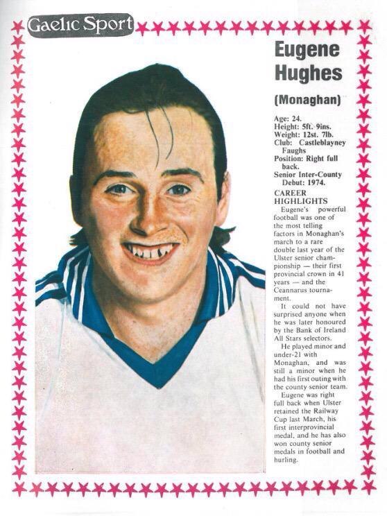 GlennMurphy74's tweet photo. @BlayneyFaughs @monaghangaa .... The legend Nudie http://t.co/RzXyAIZ2Ek