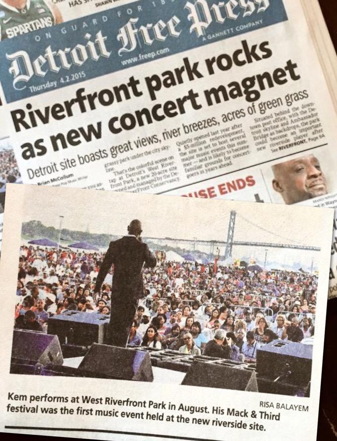 risapr1's tweet photo. .MusicByKEM's on the #Detroit @Freep front page today! &amp; I'm a photographer! #NewCareer? Lol! @FreepEnt @MackAndThird http://t.co/2Amuj5tKUC