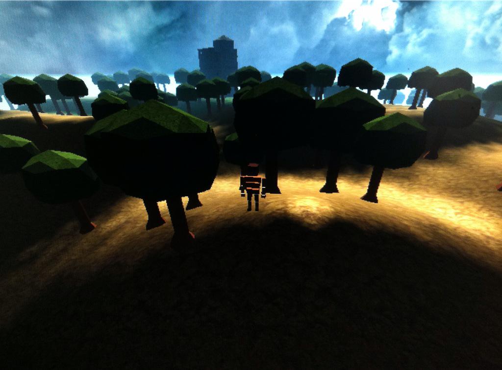 UberSolowZ's tweet image. Screen shot of a old abandoned castle in the distance from my game. #indiedev #javagame