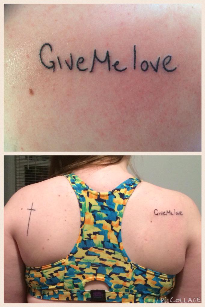 EdsInkedSkin's tweet image. Now I have eds lyrics and handwriting tattooed on my skin ❤️🙊