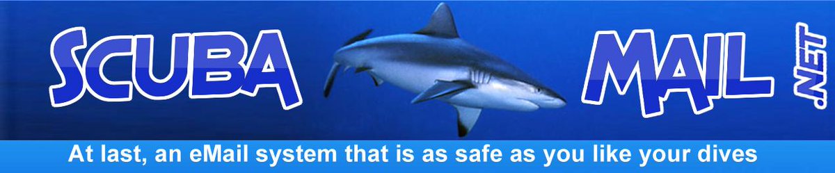 ScubaMail's tweet image. Get an eMail address that lets everyone know how you roll YourName@ScubaMail.net   #Scuba #Dive