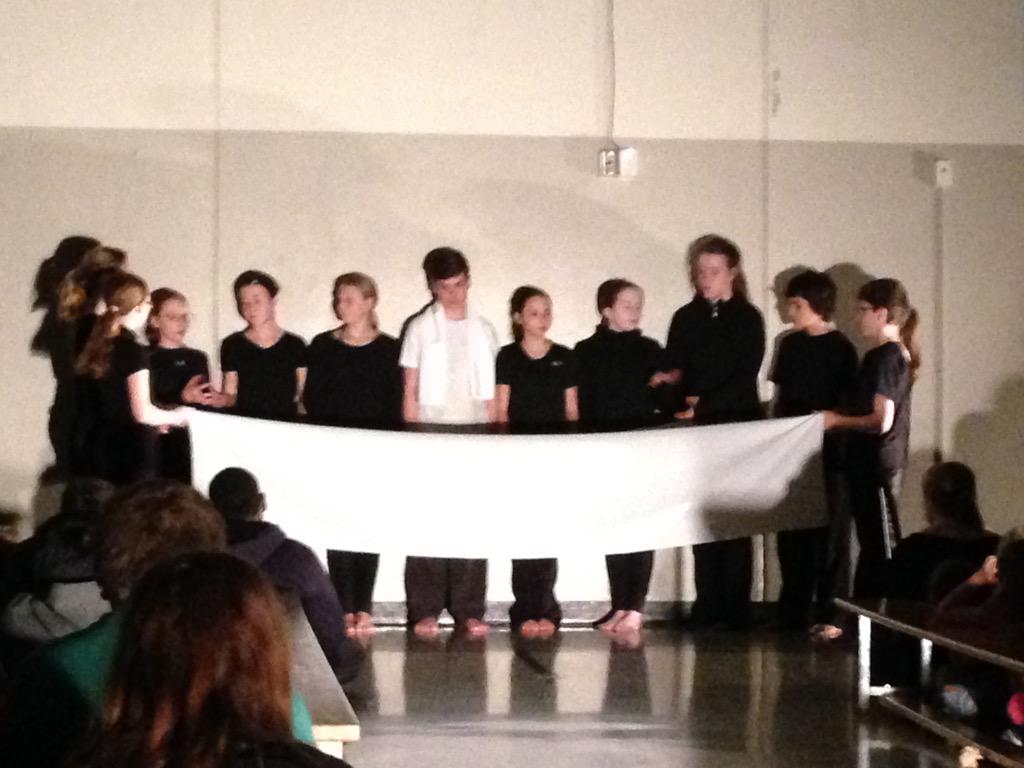 DaviesEltom's tweet image. St. Bernadette's Passion Play @RCSD_No81 #learninginfaith #Easter2015