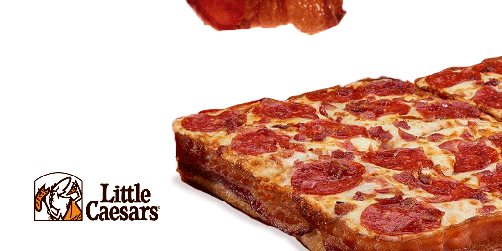 End of @LittleCaesars Bacon Timeline. Time to enjoy the real thing at a location nearest you.