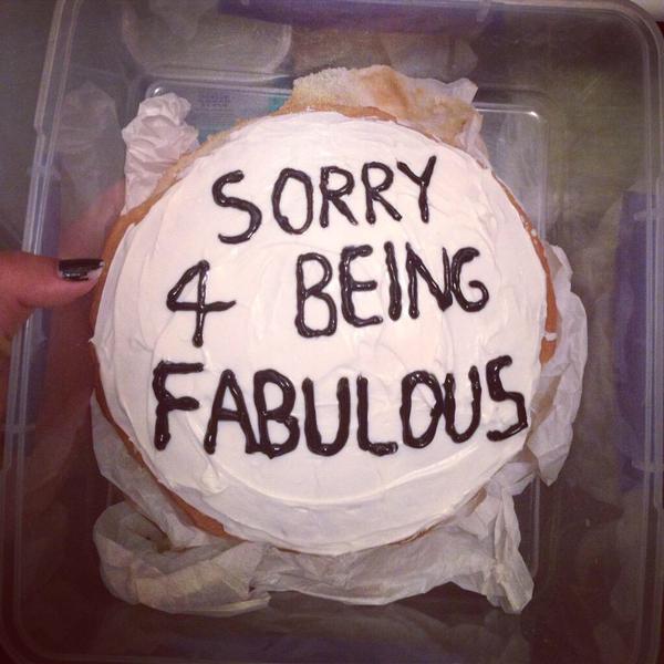 A cake about my life
