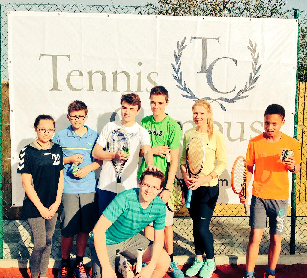 teeleannus's tweet photo. Great week coaching the guys from Germany. @Tennis_Campus #unitennis http://t.co/2wPOvq1pfB