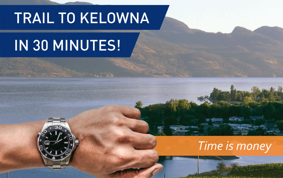 TheCityofTrail's tweet image. @PacificCoastal @ylwkelowna TRAIL to KELOWNA in 30 minutes.  ow.ly/L9dkq #TimeisMoney #YZZ #CAD4 #TrailBC