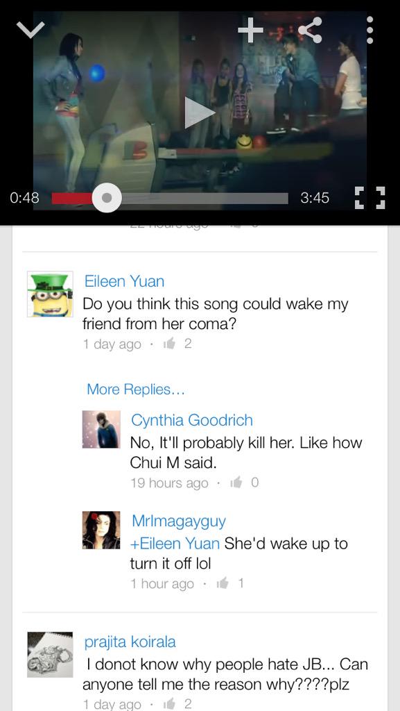 PickaxeThe's tweet image. LMAFO! Commenter: Do you think this will wake up my friend in coma? Replyer: She'd wake up to turn it off lol