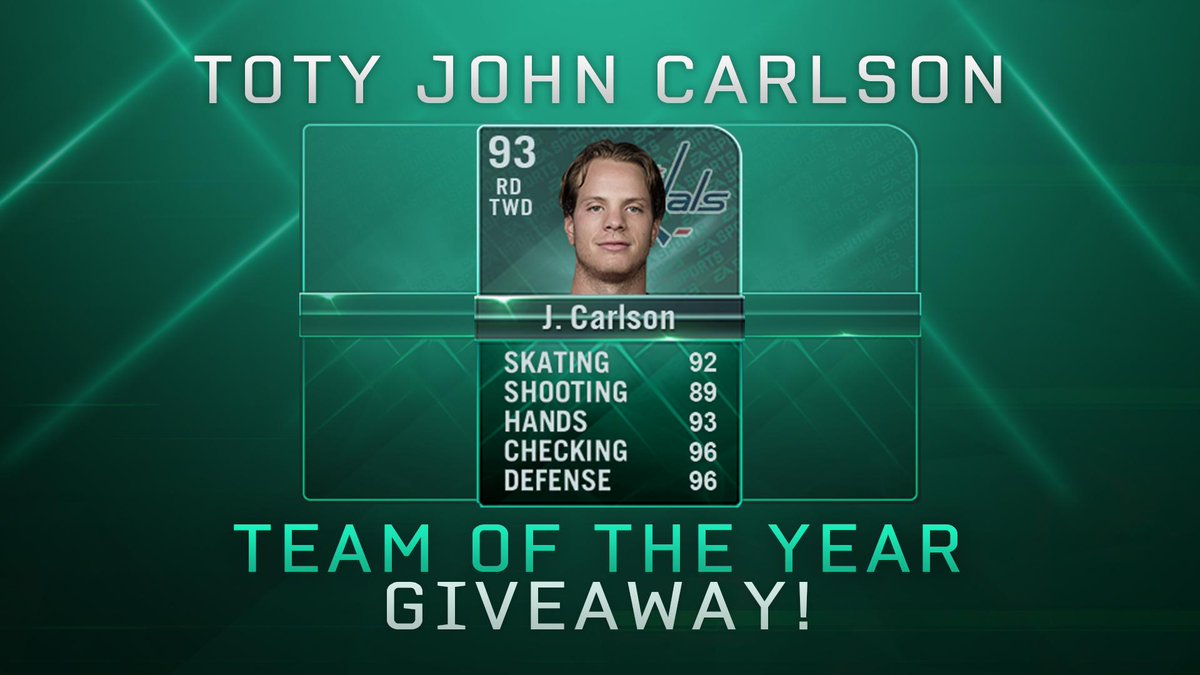DontBeSaad20's tweet image. RT to win John Carlson from the #DTOTY in @EASPORTSNHL #HUT