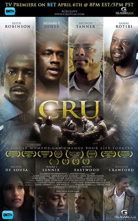 Multiple <a href="/ABFF/">AMERICAN BLACK FILM FESTIVAL</a> 2014 Award winning Film 'Cru' w/<a href="/keithsings/">Keith Robinson</a> <a href="/HarryJLennix/">Harry J. Lennix</a> <a href="/sammirotibi/">sammi rotibi</a>..Premieres Apr 6th on BET