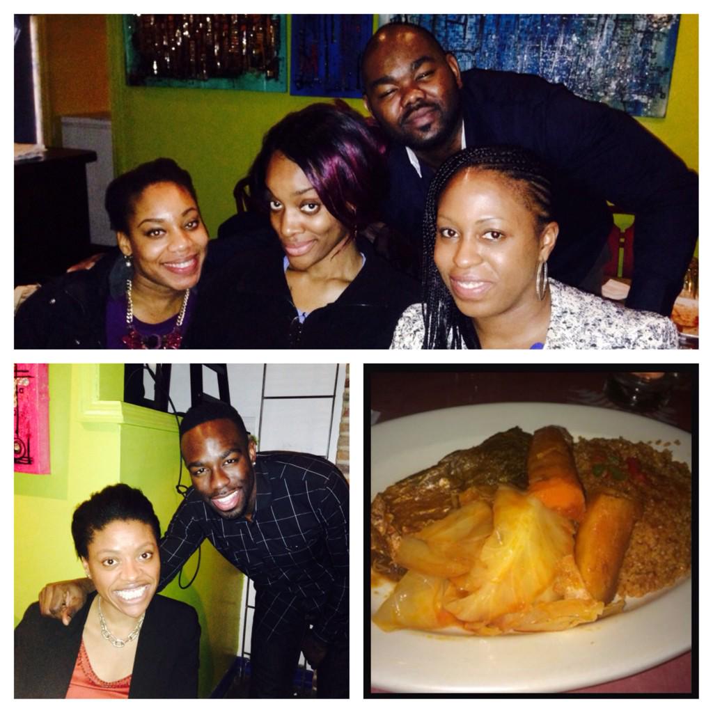 UIUTristate's tweet photo. Tonight we had amazing food, great conversation and friendship in BK at Joloff. #igbokwenu #umuigbounite #uiutristate http://t.co/go9GKq6FQg