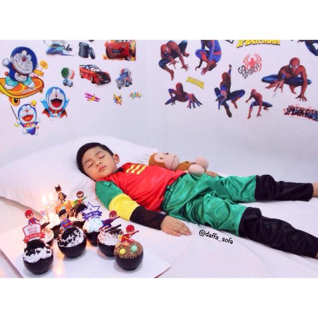 Daffa_Sofa's tweet photo. Alhamdulillahirobbil'alamiin..Hari ini usia Daffa tepat 4 tahun.. #daffasofa http://t.co/7gAPF9EbIW