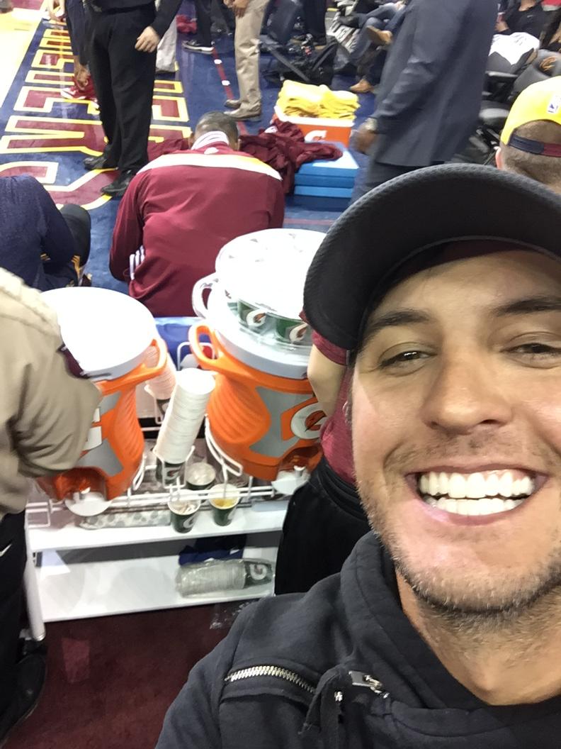 lukebryan's tweet image. Lebron