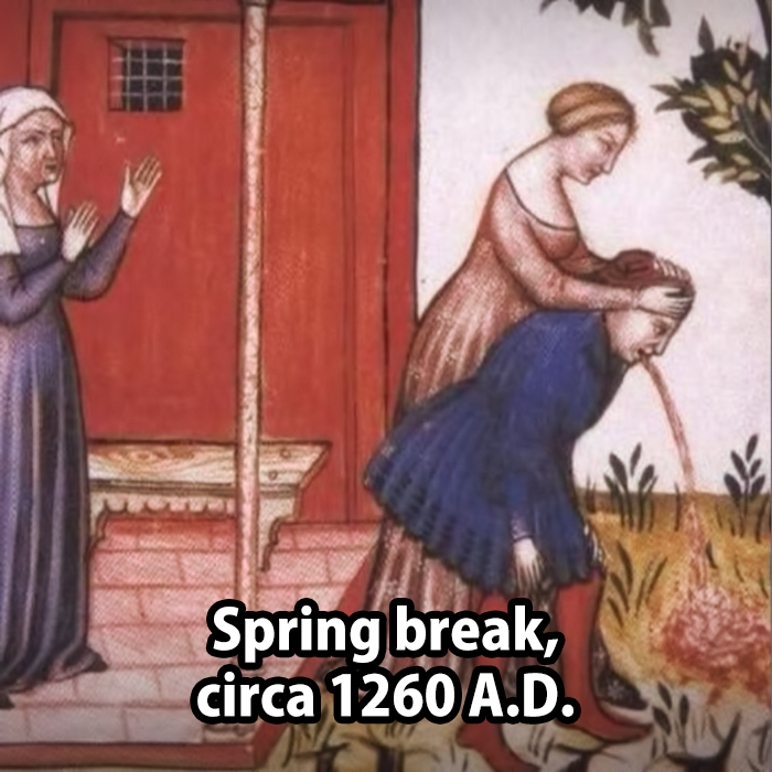 Meanwhile_Delco's tweet photo. Ye Olde #SpringBreakGoneWild ... #DelcoStyle http://t.co/7SvkwYZArL